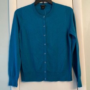 NWT Ann Taylor Teal Cardigan-large
